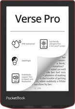 PocketBook Verse Pro Rot 16 GB eBook-Reader 6 Zoll DACH-Version eINK Touch USB-C