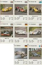 3 Kartenspiele Quartett AUTOS