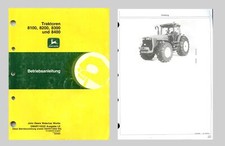 JOHN DEERE Traktor 8100 8200 8300 8400  Betriebsanleitung Lagerexemplar 1996