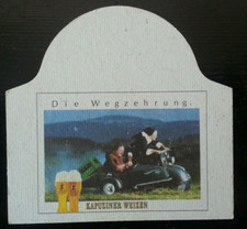 Bierdeckel Kulmbach Kulmbacher Kapuziner Weizen - Die Wegzehrung