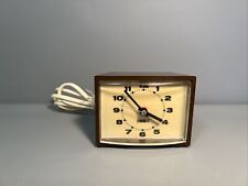 Vintage ESGE AW 1 Wecker Elektrisch 70er Jahre | Tischuhr Braun | #J8