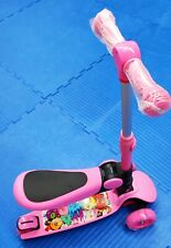 Tretroller 2-in-1 für Kinder, 3-Rad-Roller klappbarer abnehmbarer Sitz