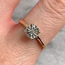 Diamant Ring 9 Karat Gold