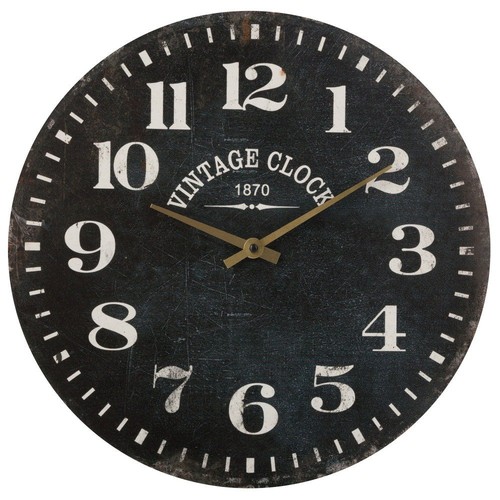Wanduhr aus holz - holz,, mit