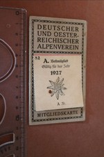 tolle alte Mitgliedskarte -