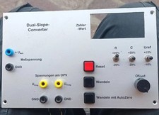 Frontplatte mit Poti, Tastern & Schaltern