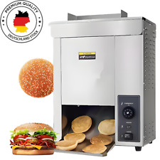 Hamburgerbrötchen edelstahl durchlauftoaster toaster für toast buns brötchen