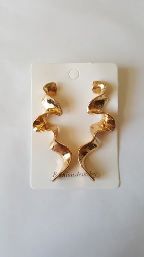 Ohrstecker gold spirale - gold,