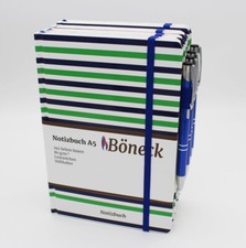 A5 Notizbuch liniert Gummiband