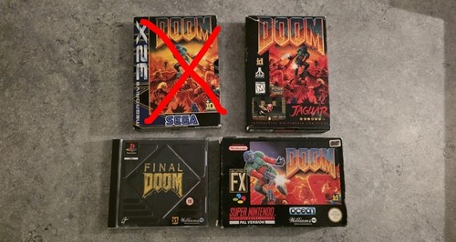 Doom snes atari jaguar - doom,