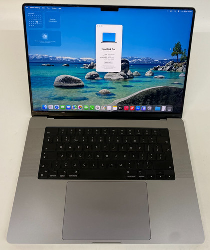 Apple macbook pro - a2485, 16,2"