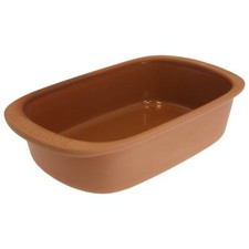Römertopf Auflauf Form Brotbackform Brotform 2-4 Perso Gratin Ton Ofenschale 750