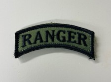 US Army Ranger Patch – Militärischer Einsatzpatch mit Klett aus Afghanistan