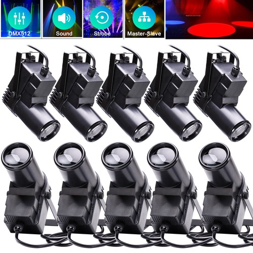 10x 30w led - punktstrahler, für