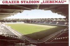 Postkarte : GRAZ - LIEBENAU , Schwarzenegger Stadion /A-NR-04
