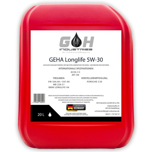 Geha longlife 30 - longlife, vw