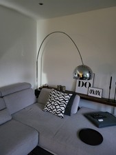 Original FLOS Arco Bogenleuchte mit Marmorfuß