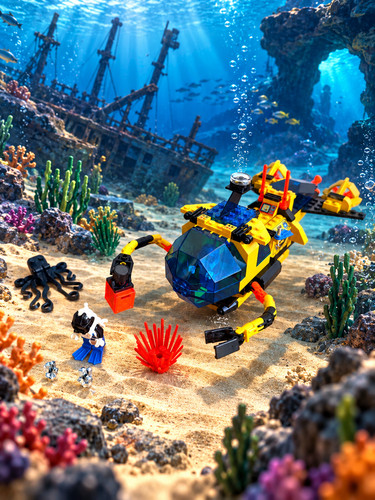 Dachbodenfund lego aquazone - -,