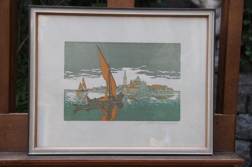 Carl thiemann farbholzschnitt - carl,