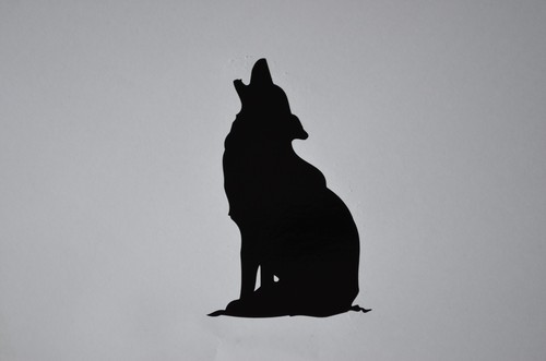 Wolf aufkleber sticker - wolf, auto