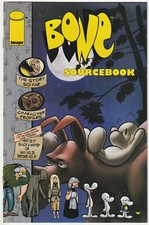 ✪ BONE SOURCEBOOK + Poster, Image Comics 1995 US-COMICHEFT TOP Z1