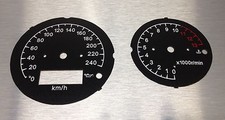 Tachoscheiben passend für Suzuki SV650N Black Tacho Tachometer SV-650 Gauge Set