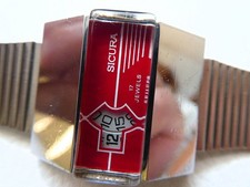 dk12◆◆Sicura Jumping Hour Handaufzug EB cal.8461-74 Rare Valuable Vintage