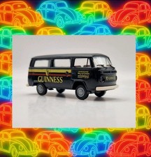 Brekina VW T2 Bus Bulli Fremddruck Guinness Bier SoMo Modell 1:87 Werbe UNIKAT?
