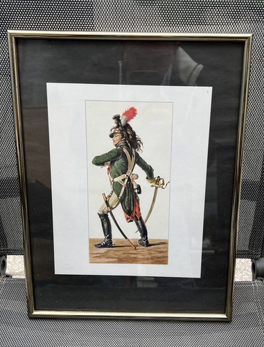Kunstdruck,Rahmen,Soldat