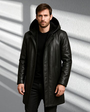 Echtleder Winterjacke für