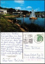 Ansichtskarte Lebenstedt-Salzgitter Salzgittersee, Bootshafen 1980