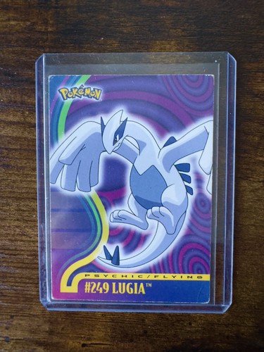 Pokemon lugia karte topps - pokemon,
