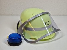 Relaxdays Feuerwehrhelm für Kinder mit Blaulicht + Sound Spielzeug Unisex Helm