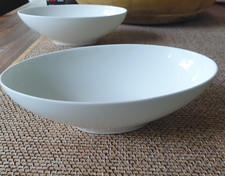 V&B MODERN GRACE GREY Salatschale, Dessertschale oval  19 x 12 cm VILLEROY&BOCH