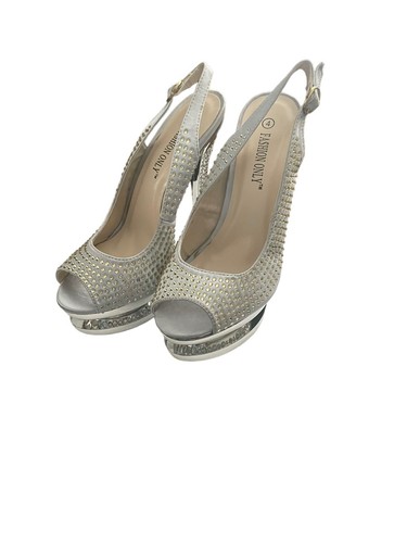 Glitzernde silberne