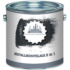 Lausitzer Farbwerke Metallschutzlack 3 in 1 2,5L 5L 10L RAL 7016 Anthrazitgrau