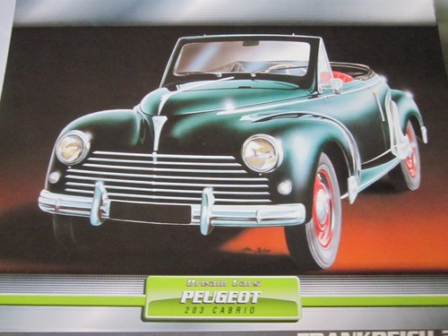 Dream cars peugeot 203 - cars,