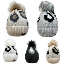 Faera Wintermütze Leopard