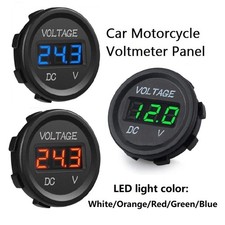 Wasserdichtes Auto Voltmeter
