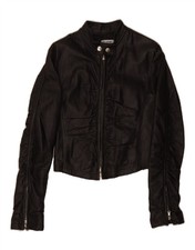 Artigli Damen kurze Lederjacke