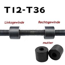 T12 - T32 Rechtsgewinde und