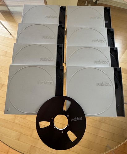 Revox metallspulen schwarz - revox,