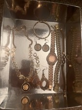 Damen Modeschmuck Konvolut Goldfarben edel