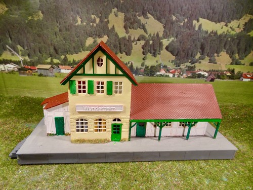 Dorfbahnhof wunderheim aus - wunderheim,