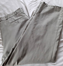 Hose, graugrün, Stoffhose