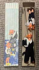 Alte Spielfiguren DDR - Spejbl & Hurvinek - ca. 10 und 14,5cm im OK