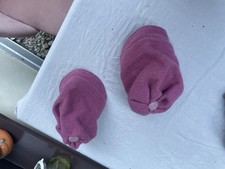 Pickapooh Schirmmütze Wolle,52 Beere Pink Herbst,Winter Kindermütze Geschwister