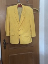 Herren Sakko Gelb Größe 4850