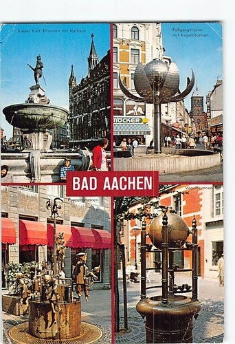 Postcard bad aachen - postcard,