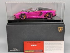MR 1:18 Lamborghini Aventador LP700-4 Roadster Flash Pink Ltd. 02/15 mit OVP